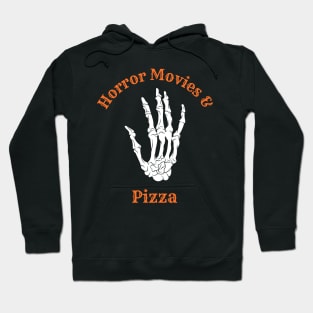 Horror Movies and Pizza| Halloween Party Hoodie